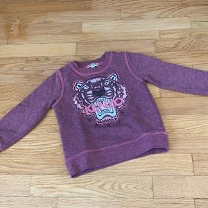 Kenzo Paris Girls crew neck sweatshirt!